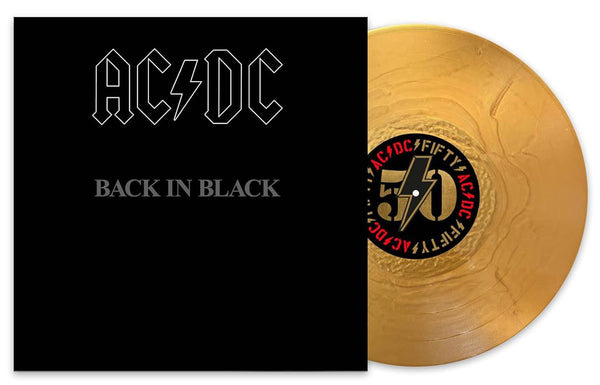 AC/DC Back In Black Vinyl LP [Gold][2024]