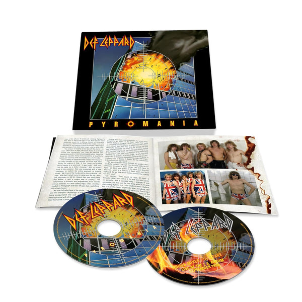 Def Leppard Pyromania 40th Anniversary 2CD [Importado]