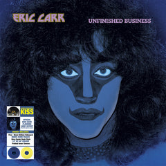 Eric Carr Unfinished Business Vinyl LP [Yellow/Blue][RSD 2024]
