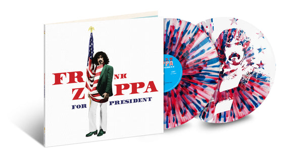 Frank Zappa For President Vinyl LP [Red/Blue Splatter][RSD 2024]