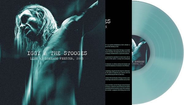 Iggy & The Stooges Live At Lokerse Feeste Vinyl LP [Turquoise][RSD 2024]