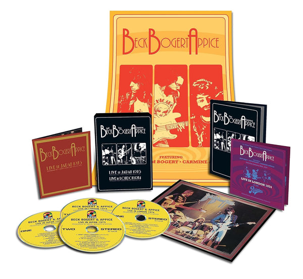 Jeff Beck Bogert Appice Live 1973-1974 4CD Boxset