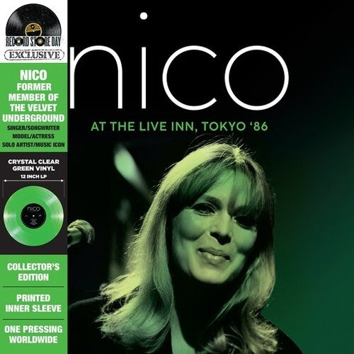 Nico At The Live Inn Tokyo 1986 Vinyl LP [Green][RSD 2024]