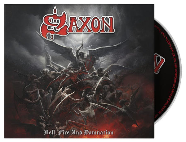 Saxon Hell Fire And Damnation CD [Importado]