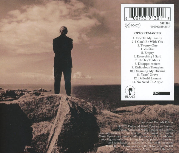 The Cranberries No Need To Argue CD [Importado]