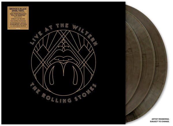 The Rolling Stones Live At The Wiltern 2022 Vinyl LP [Black/Bronze Swirl]