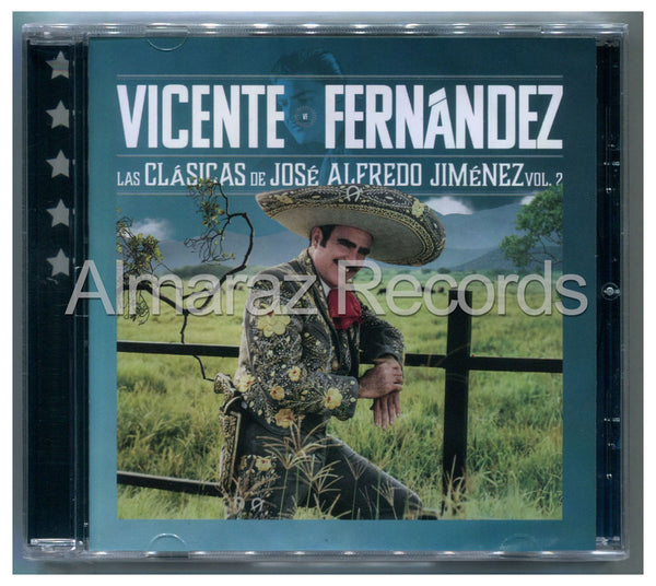 Vicente Fernandez Las Clasicas De Jose Alfredo Jimenez Vol. 2 CD