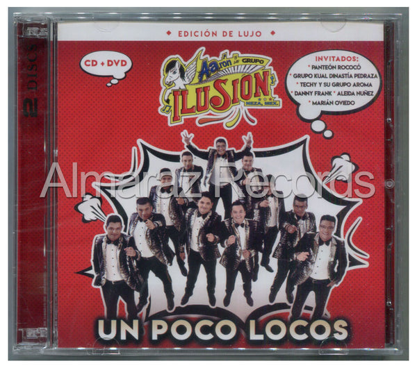 Aaron Y Su Grupo Ilusion Un Poco Locos Edicion De Lujo CD+DVD
