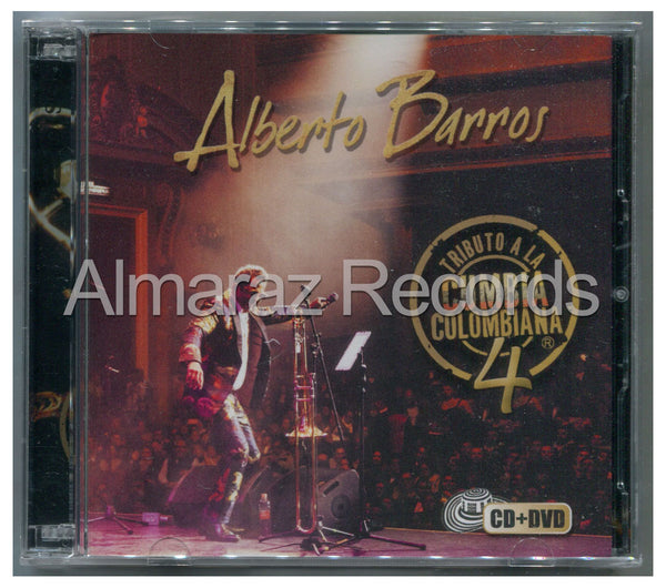 Alberto Barros Tributo A La Cumbia Colombiana 4 CD+DVD