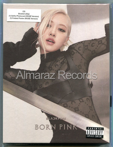 Blackpink Born Pink CD [Rose Version]