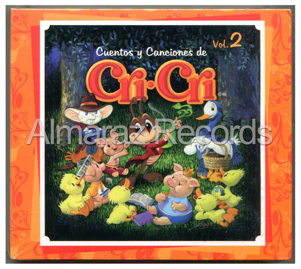 Cri-Cri Cuentos Y Canciones Vol. 2 3CD