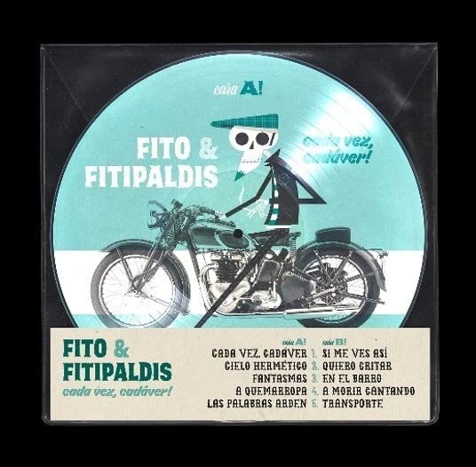 Fito Y Los Fitipaldis Cada Vez Cadaver Picture Disc Vinyl LP