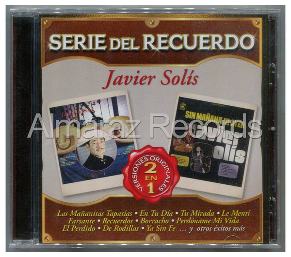 Javier Solis Serie Del Recuerdo 2 En 1 CD