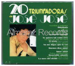 Jose Jose 20 Triunfadoras De Jose Jose CD