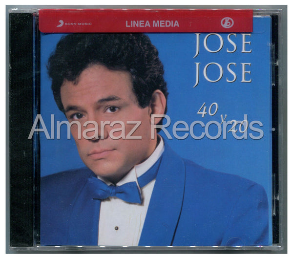 Jose Jose 40 Y 20 CD - Almaraz Records | Tienda de Discos y Películas
 - 1