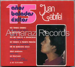 Juan Gabriel 15 Años Baladas Exitos CD (2012 Digipak) - Almaraz Records | Tienda de Discos y Películas
 - 1