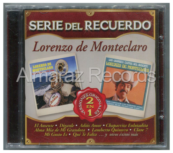 Lorenzo De Monteclaro Serie Del Recuerdo 2 En 1 CD