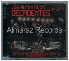Los Autenticos Decadentes Hecho En Mexico CD+DVD