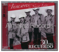 Invasores De Nuevo Leon 30 Del Recuerdo 2CD