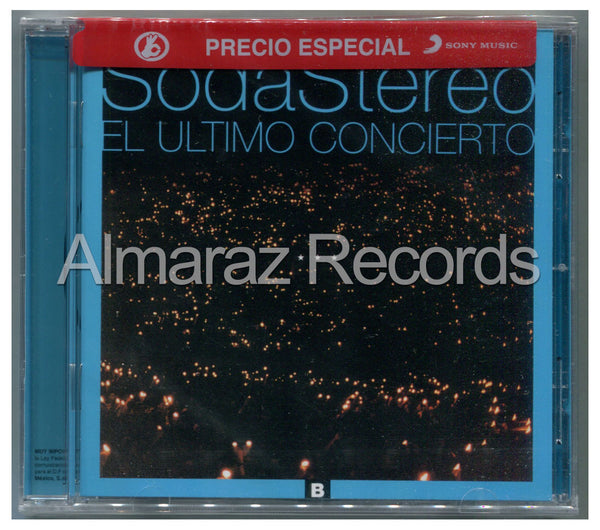 Soda Stereo El Ultimo Concierto B CD