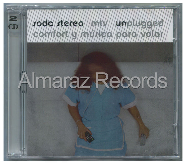 Soda Stereo MTV Unplugged Comfort Y Musica Para Volar CD+DVD - Almaraz Records | Tienda de Discos y Películas
 - 1