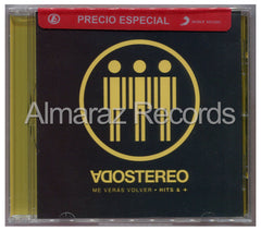 Soda Stereo Me Veras Volver Hits & + CD