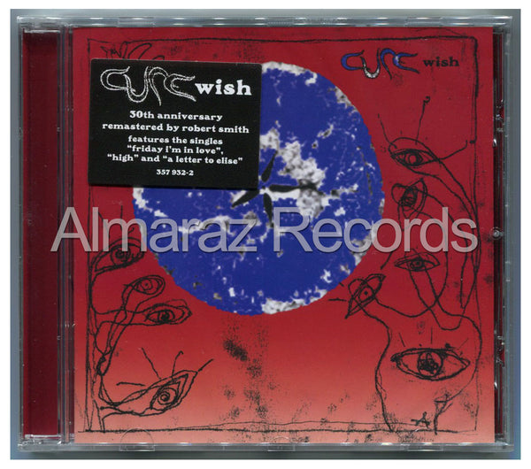 The Cure Wish 30 Anniversary CD [Importado]