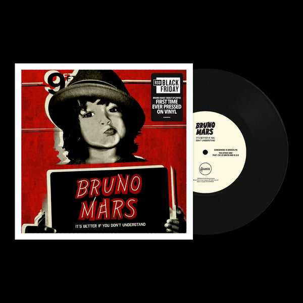 Bruno Mars It's Better If You Don't Understand Vinyl 10" [RSD Black Friday 2025]
