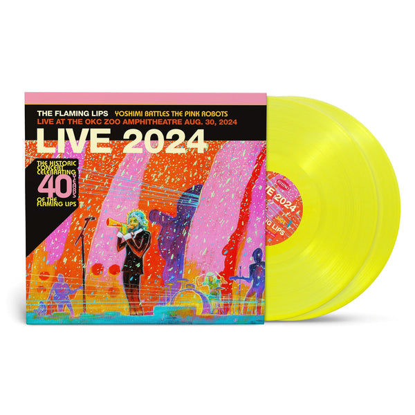 The Flaming Lips Yoshimi Battles The Pink Robots Live 2024 Vinyl LP [Highlighter Yellow][RSD Black Friday 2025]