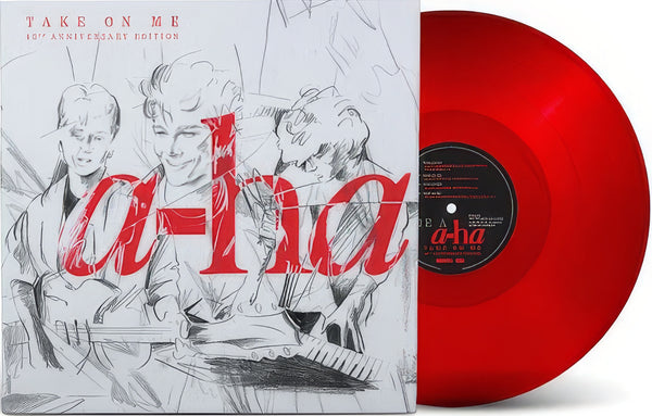 a-ha Take On Me 40th Anniversary Vinyl 12" [Translucent Ruby Red][RSD Black Friday 2025]