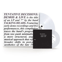 Talking Heads Tentative Decisions 1974-1976 Vinyl LP+7" [Clear][RSD Black Friday 2025]