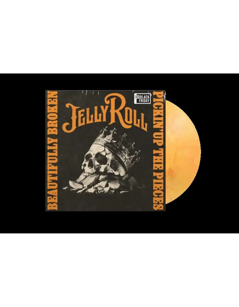 Jelly Roll Beautifully Broken Vinyl LP [Orange Marble][RSD Black Friday 2025]