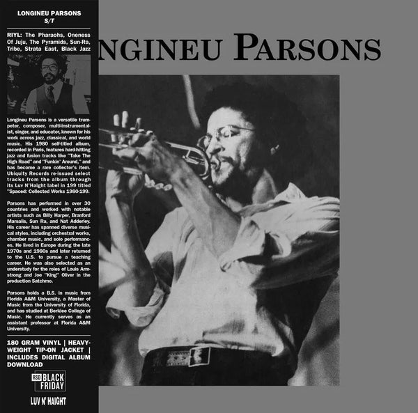 Longineu Parsons Longineu Parsons Vinyl LP [RSD Black Friday 2025]