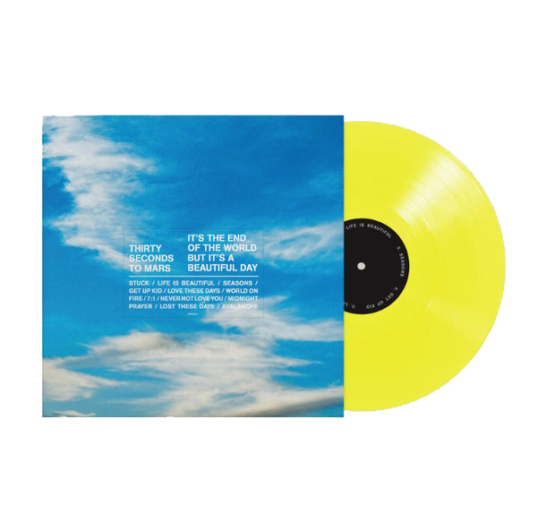 30 Seconds To Mars It's The End Of The World But It's A Beautiful Day Vinyl LP [Yellow]