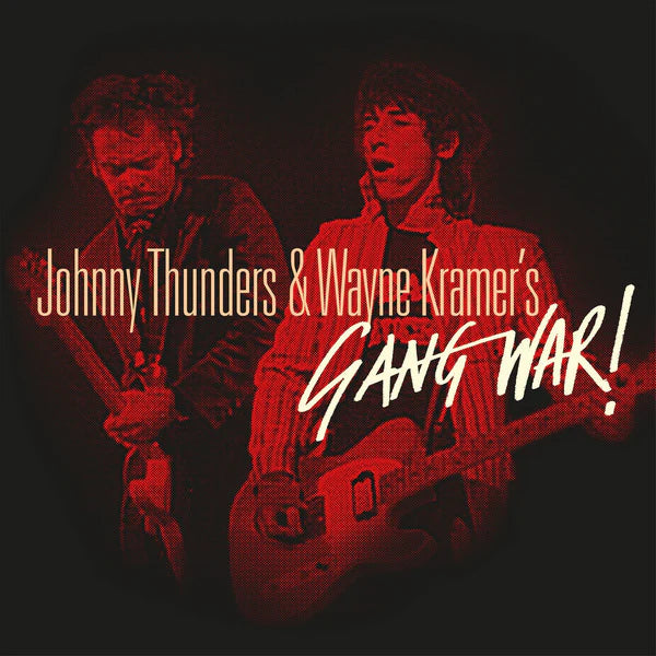 Johnny Thunders & Wayne Kramer Gang War Vinyl LP [Red & Black Splatter][RSD Black Friday 2025]