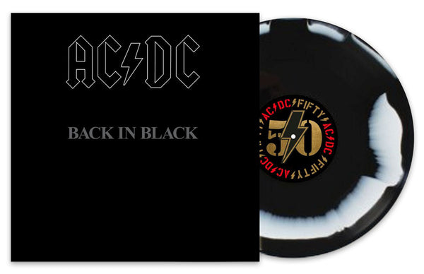 AC/DC Back In Black Vinyl LP [Black/White][2024]