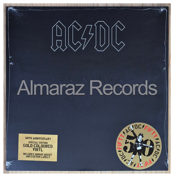AC/DC Back In Black Vinyl LP [Gold][2024]