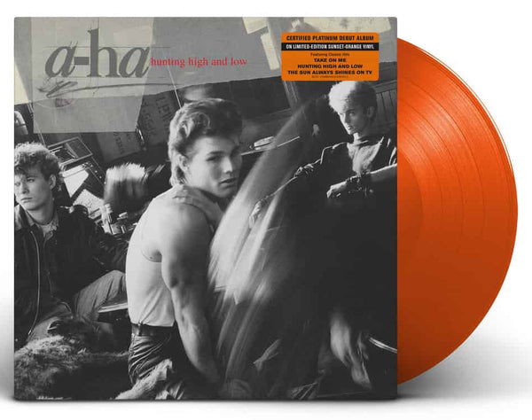 A-Ha Hunting High And Low Vinyl LP [Orange]