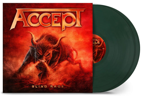 Accept Blind Rage Vinyl LP [Dark Green]