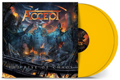 Accept The Rise Of Chaos Vinyl LP [Yellow]