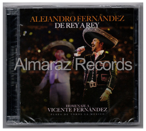 Alejandro Fernandez De Rey A Rey Homenaje A Vicente 2CD+DVD