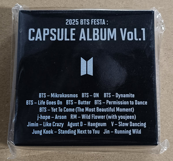 BTS 2025 Festa Capsule Album Vol. 1  Llavero NFC