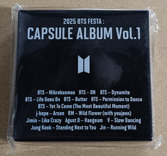 BTS 2025 Festa Capsule Album Vol. 1  Llavero NFC