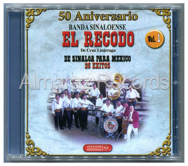 Banda Sinaloense El Recodo 50 Aniversario Vol.1 CD