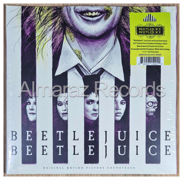 Beetlejuice Beetlejuice Vinyl LP [Lime Green/Purple]