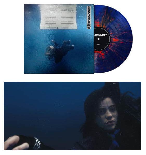 Billie Eilish Hit Me Hard And Soft Vinyl LP [1 Year Edition][Blue/Orange Splatter]