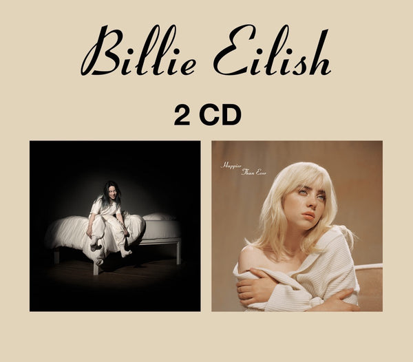 Billie Eilish When We All Fall Asleep Where Do We Go? / Happier Than Ever 2CD [Importado]