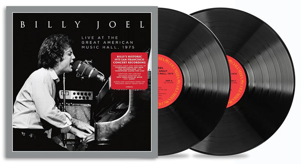 Billy Joel Live At The Great American Music Hall 1975 Vinyl LP