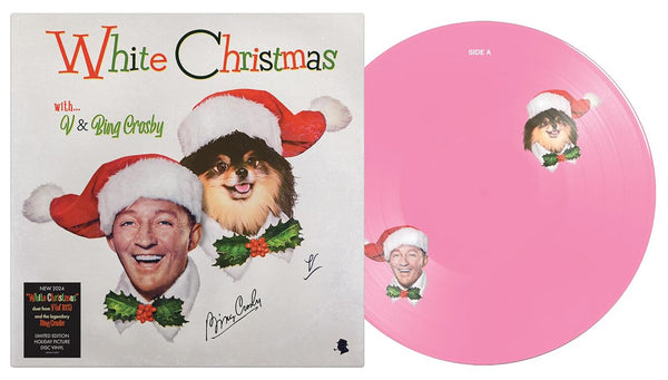 Bing Crosby x V White Christmas Vinyl 12" [Pink][BTS]