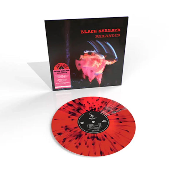 Black Sabbath Paranoid Vinyl LP [Red/Black Splatter][RSD 2024]